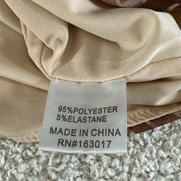 Princess Polly Top Womens Size 6 Lucille Crop Chiffon Y2K check Ruched 90s 00s - Picture 9 of 14